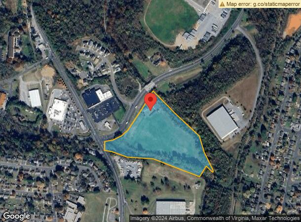  4855 Hollins Rd, Roanoke, VA Parcel Map