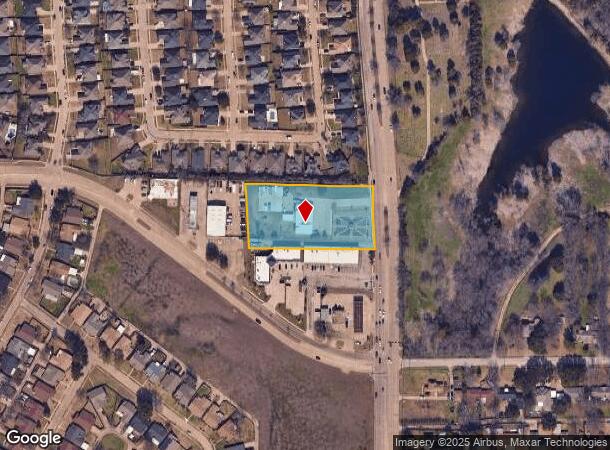  4401 N Belt Line Rd, Mesquite, TX Parcel Map