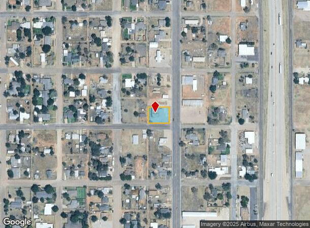 1201 Avenue D, Abernathy, TX Parcel Map