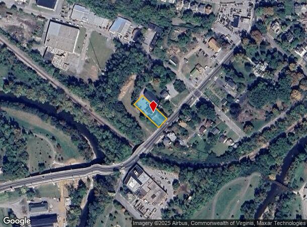  821 13Th St Sw, Roanoke, VA Parcel Map