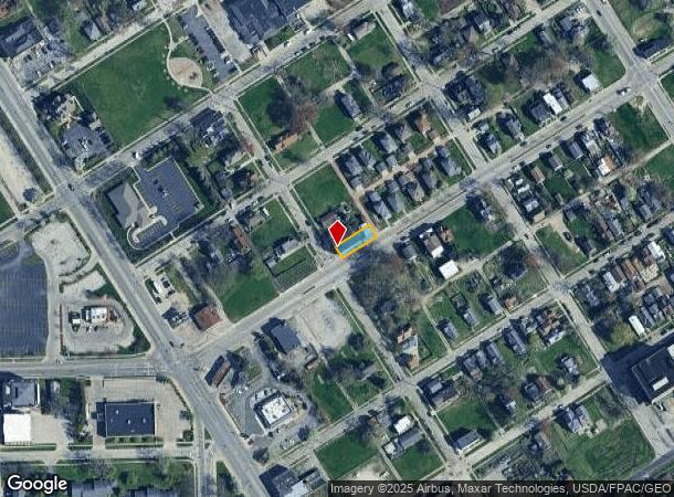 1602 Walnut St, Toledo, OH Parcel Map