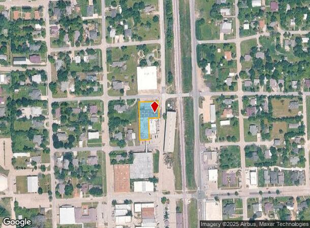 205 N Main St, Ferris, TX Parcel Map