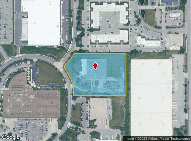  9705 Commerce Pky, Lenexa, KS Parcel Map
