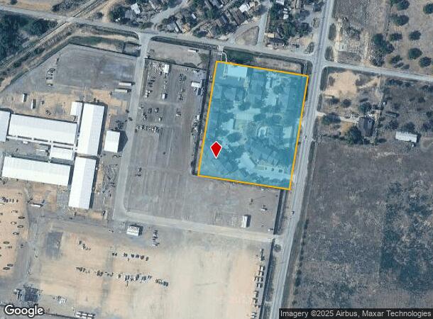  1301 S Salinas St, Donna, TX Parcel Map