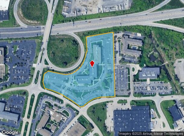  2601 Fortune Cir E, Indianapolis, IN Parcel Map