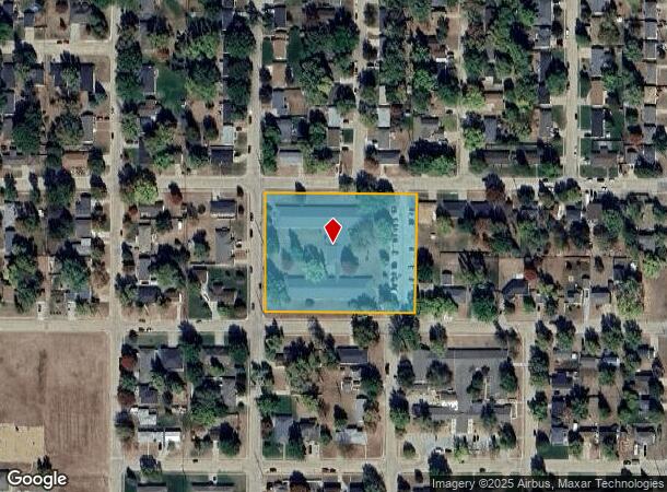  1700 Park St, Beatrice, NE Parcel Map