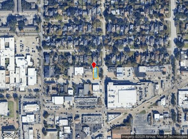 5202 Spruce St, Bellaire, TX Parcel Map