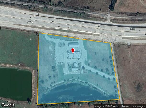  9027 Se I 10 Frontage Rd, Sealy, TX Parcel Map