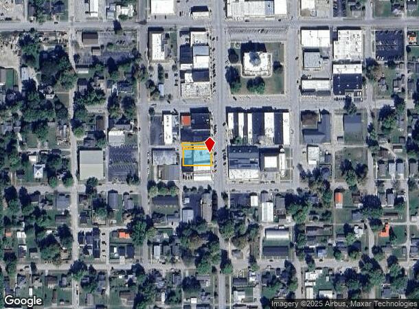  165 S Main St, Spencer, IN Parcel Map