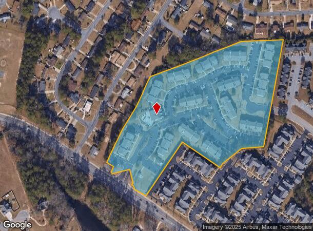  5650 Netherfield Pl, Fayetteville, NC Parcel Map