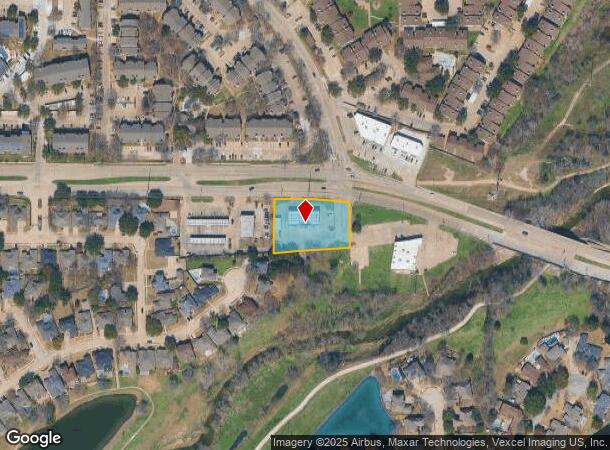 3100 Meadowbrook Blvd, Arlington, TX Parcel Map
