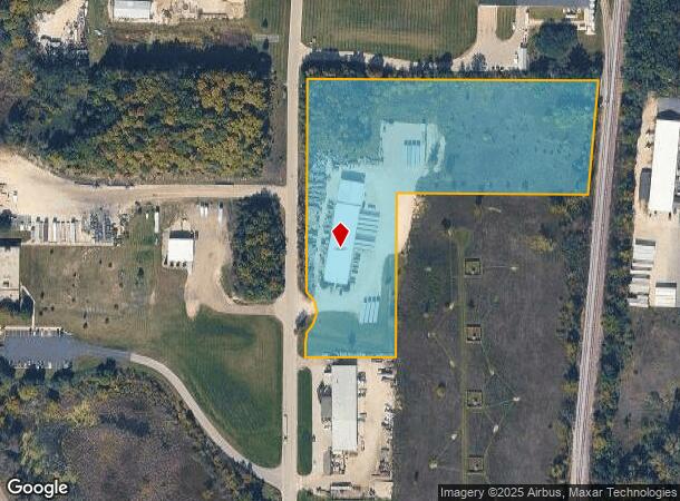 4990 Hron Rd, West Bend, WI Parcel Map