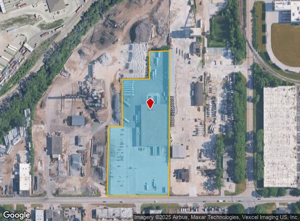 1320 W 171St St, Hazel Crest, IL Parcel Map