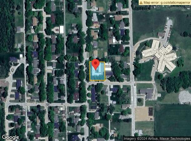  1710 H St, Fairbury, NE Parcel Map