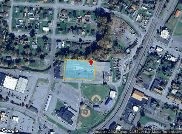 1809 3Rd St, Richlands, VA Parcel Map
