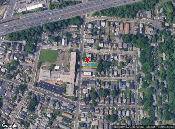  72 Lockwood Ave, Stamford, CT Parcel Map