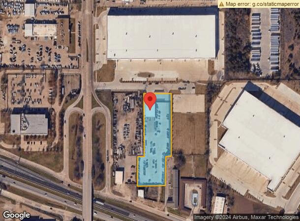  2530 Big Town Blvd, Mesquite, TX Parcel Map