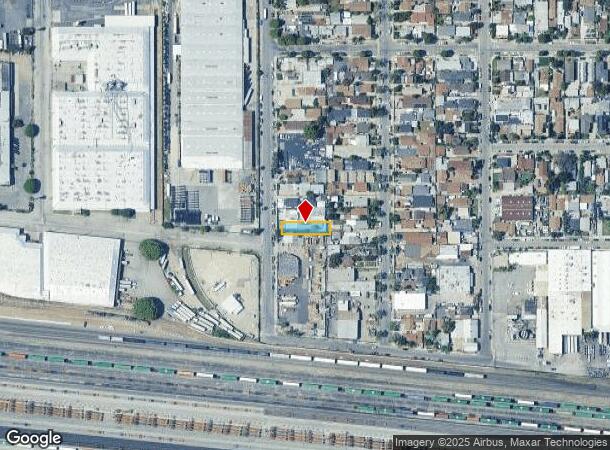 1460 S Bonnie Beach Pl, Commerce, CA Parcel Map