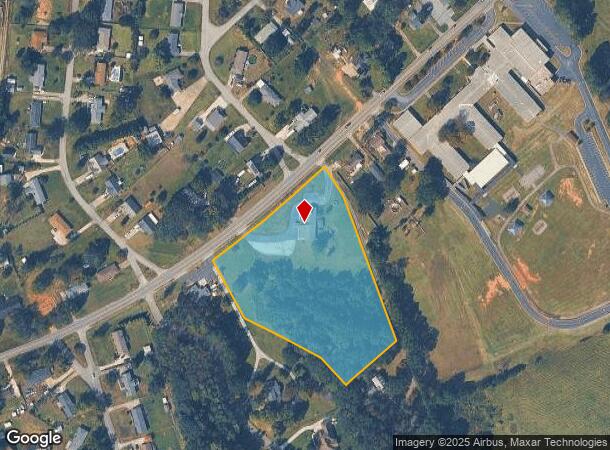  1603 Whitehall Rd, Anderson, SC Parcel Map