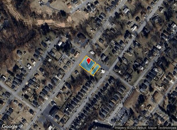  2408 Hickory St, Staunton, VA Parcel Map