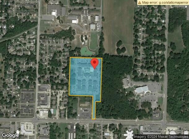  2730 Dave Ward Dr, Conway, AR Parcel Map