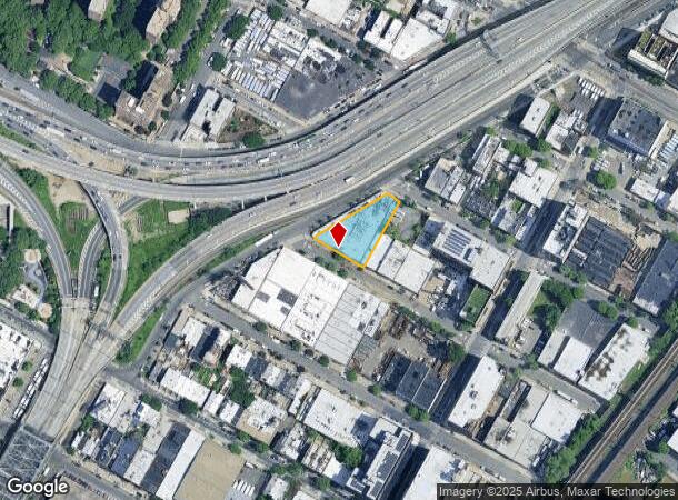 711 E 135Th St, Bronx, NY Parcel Map