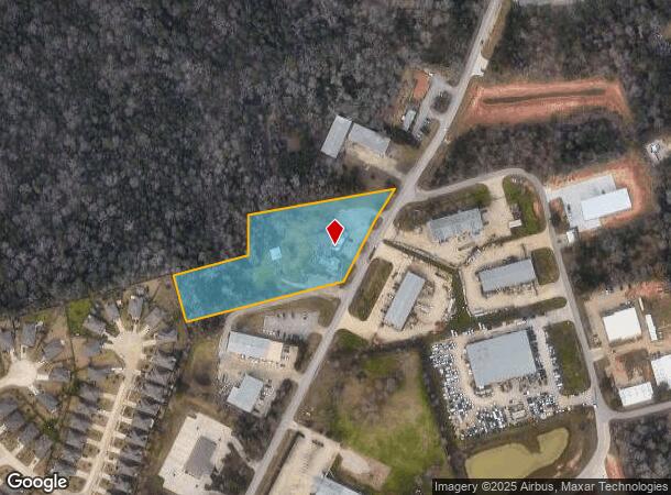 2111 Airport Rd, Conroe, TX Parcel Map