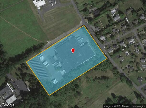  190 Walnut Ln, Pottsville, PA Parcel Map