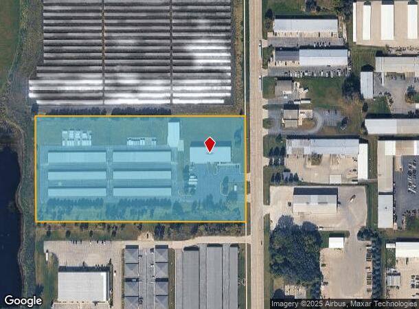 820 N River Rd, West Bend, WI Parcel Map