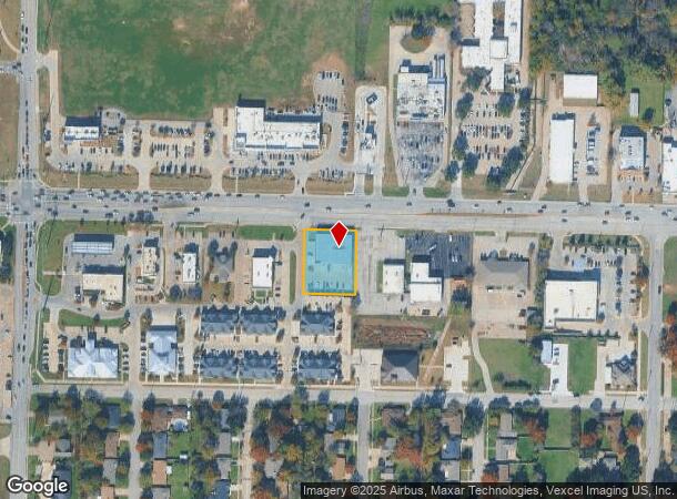 2121 W University Dr, Denton, TX Parcel Map
