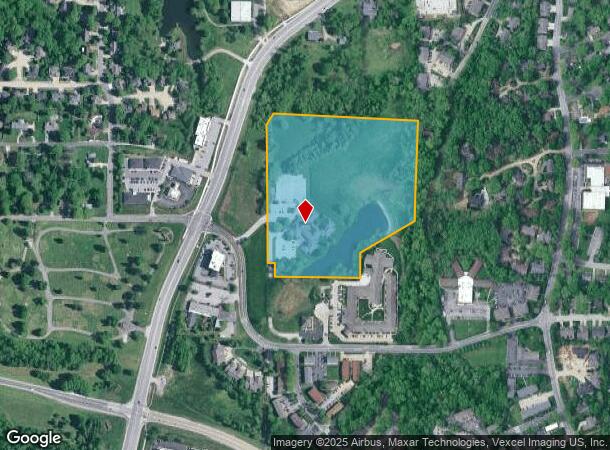 1261 University Dr, Edwardsville, IL Parcel Map
