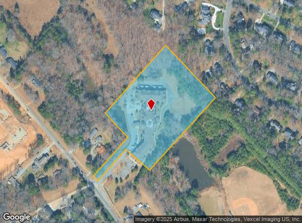  10043 Idlewild Rd, Matthews, NC Parcel Map