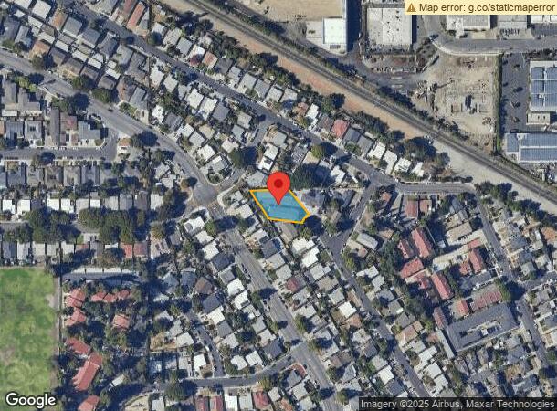  2050 Jackson Ct, Santa Clara, CA Parcel Map