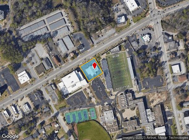 549 Knox Abbott Dr, Cayce, SC Parcel Map