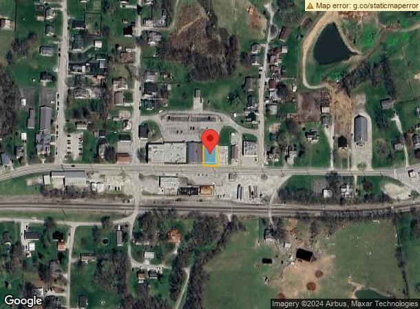  8154 Main St, Campbellsburg, KY Parcel Map