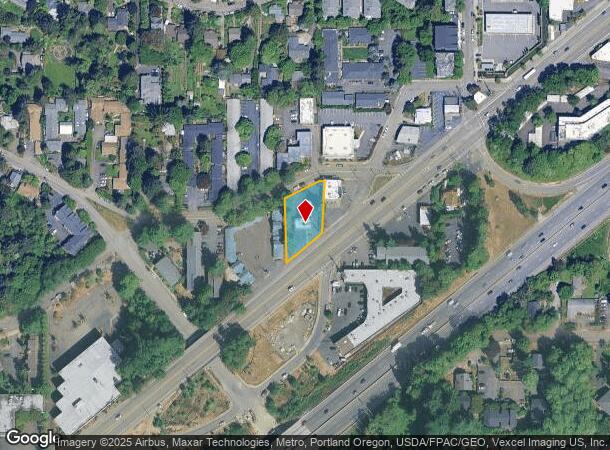  8655 Sw Barbur Blvd, Portland, OR Parcel Map
