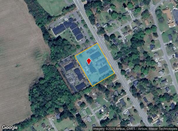  813 Cheraw St, Bennettsville, SC Parcel Map
