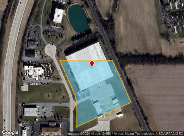  2389 Enterprise St, Fremont, OH Parcel Map