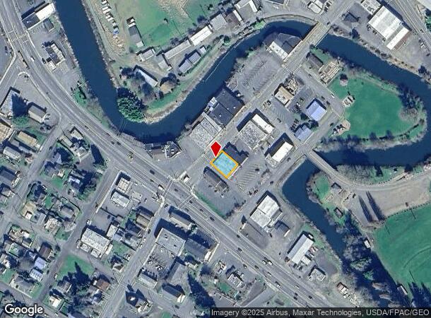135 N Nehalem St, Clatskanie, OR Parcel Map