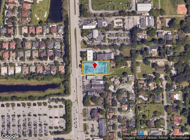  4196 S University Dr, Davie, FL Parcel Map