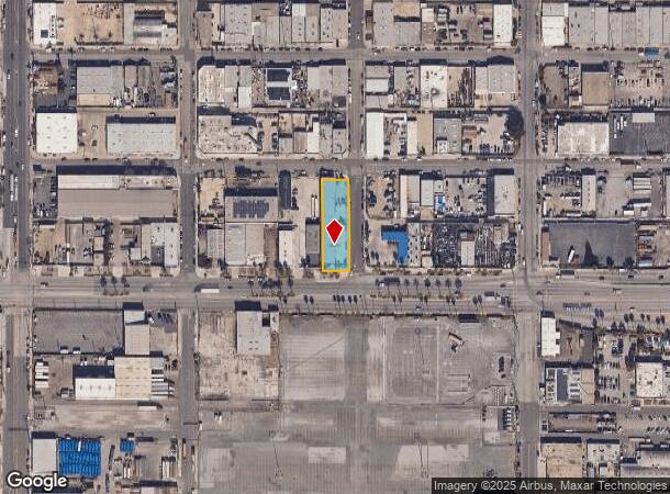 1501 W Anaheim St, Long Beach, CA Parcel Map