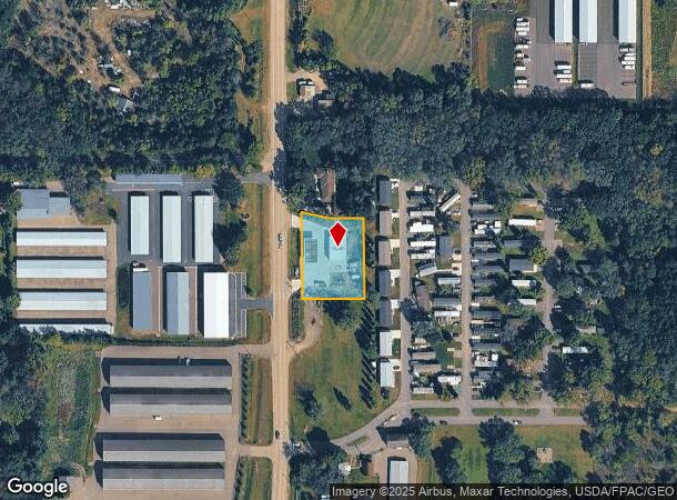 1421 Main St, Houlton, WI Parcel Map