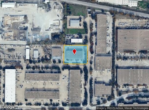 1609 Precision Dr, Plano, TX Parcel Map