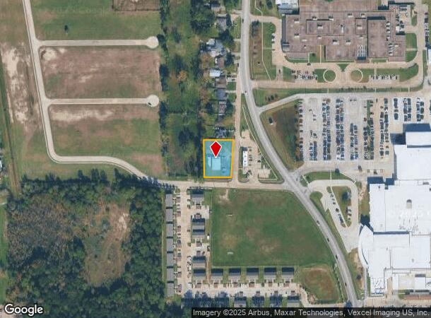 1204 Wilson Rd, Humble, TX Parcel Map