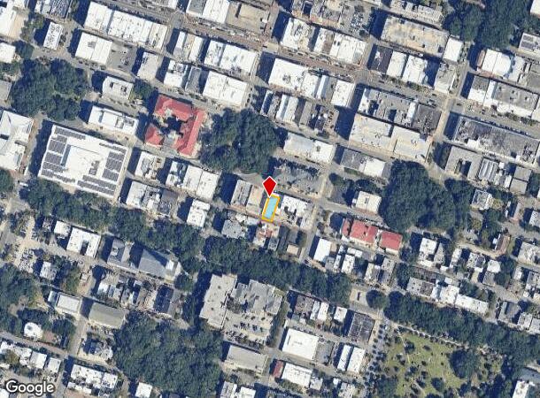 11 E York St, Savannah, GA Parcel Map