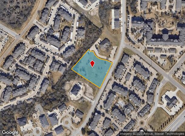 Cross Park Dr, Bryan, TX Parcel Map