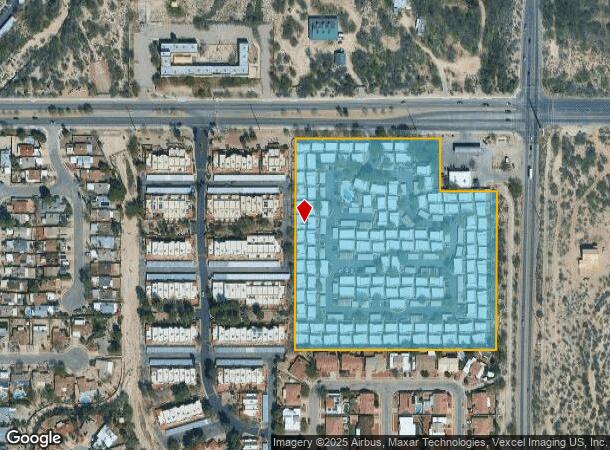 10210 E Speedway Blvd, Tucson, AZ Parcel Map