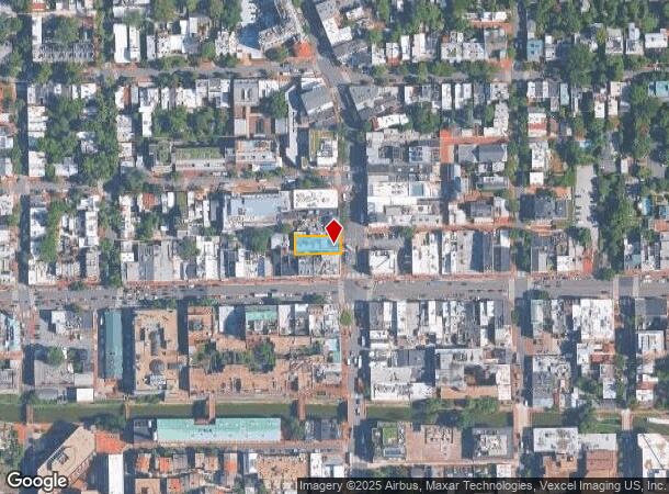  1208 Wisconsin Ave Nw, Washington, DC Parcel Map