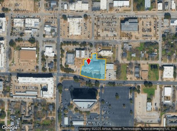  515 E Border St, Arlington, TX Parcel Map