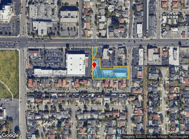  2710 E Chapman Ave, Orange, CA Parcel Map